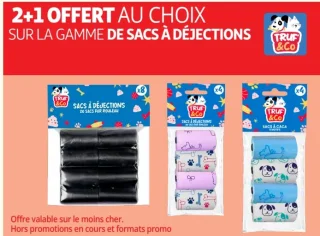Gamme de sacs à déjections Truf & Co