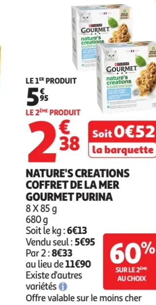 Nature's Creations Coffret de la Mer Gourmet Purina