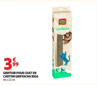 GRIFFOIR POUR CHAT EN CARTON GRIFFACHA RIGA