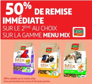 Gamme MENU MIX RIGA