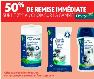 Gamme de soins pour animaux Phytosoin