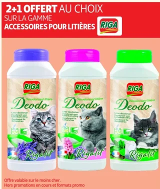 Accessoires pour litières Riga Deodo