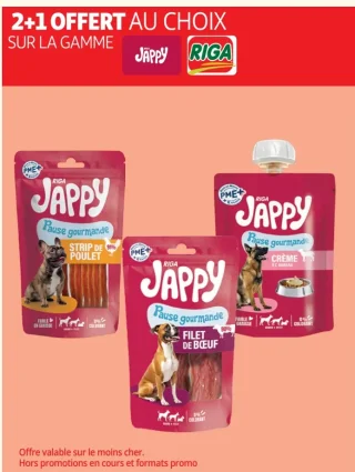 Gamme Jappy Pause gourmande pour chien