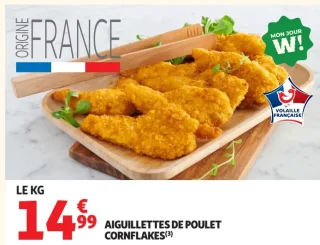 Aiguillettes de Poulet Cornflakes