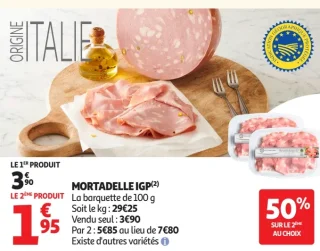 Mortadelle IGP