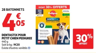 Dentastix pour petit chien Pedigree