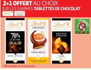 Tablettes de chocolat Lindt Excellence / Creation