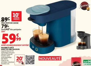 Machine à café à dosettes Senseo Vibe CSA225/01