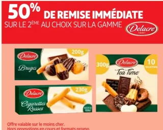 Biscuits Delacre (Bruges, Cigarettes Russes, Tea Time)