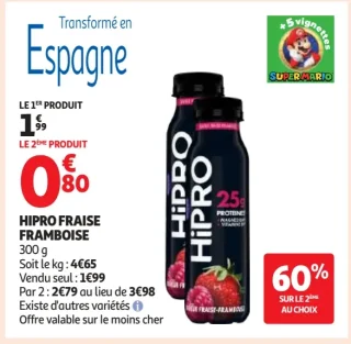 HiPRO Fraise Framboise