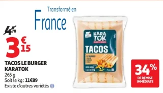 TACOS LE BURGER KARATOK