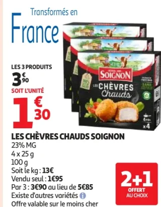 Les Chèvres Chauds Soignon
