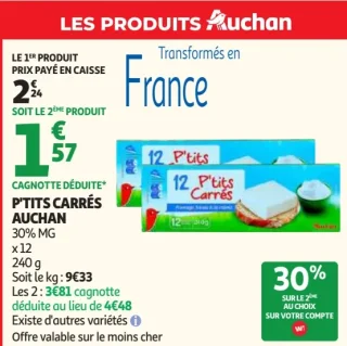 P'tits Carrés Auchan