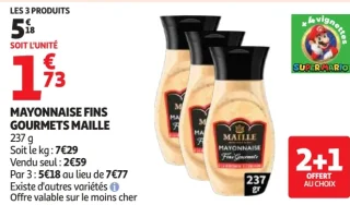 Mayonnaise Fins Gourmets Maille