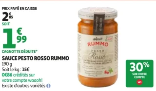 Sauce Pesto Rosso Rummo