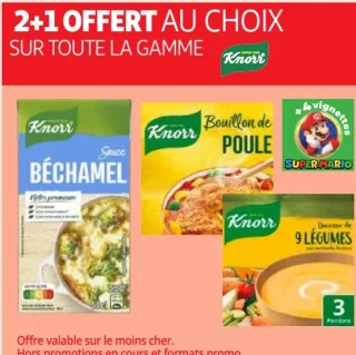 Sauces et bouillons Knorr
