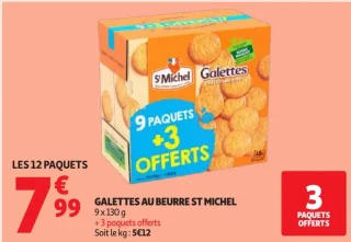 Galettes au beurre St Michel