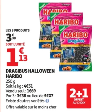 DRAGIBUS HALLOWEEN HARIBO