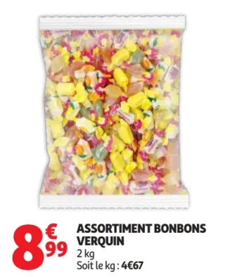 ASSORTIMENT BONBONS VERQUIN
