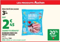 BONBONS MINIS MIX POCKET AUCHAN