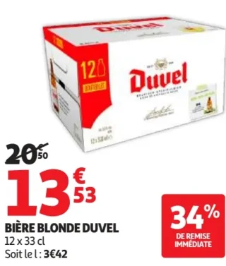Bière blonde Duvel