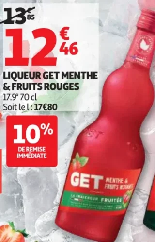 Liqueur GET Menthe & Fruits Rouges