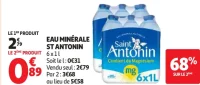 Eau minérale St Antonin