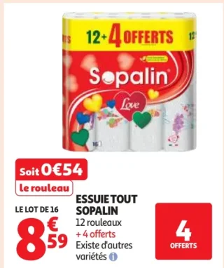 Essuie-tout Sopalin Love