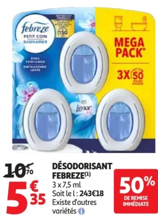 Désodorisant Febreze
