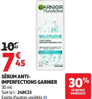 Sérum Anti-imperfections Garnier Pure Active 30 ml