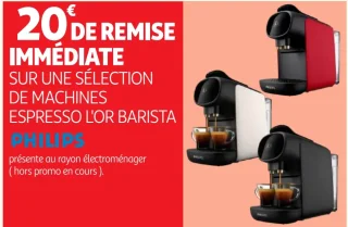 Sélection de machines espresso L'Or Barista Philips