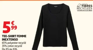 TEE-SHIRT FEMME INEXTENSO