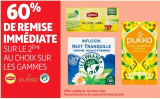 Thés et infusions Lipton, Pukka, Éléphant