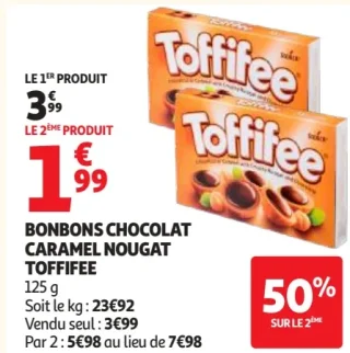 Bonbons Chocolat Caramel Nougat Toffifee