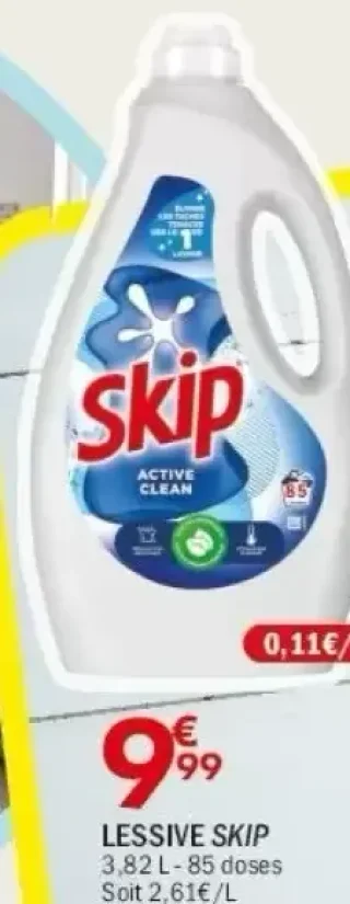 Lessive Skip Active Clean