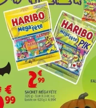 Haribo Sachet Méga'fête