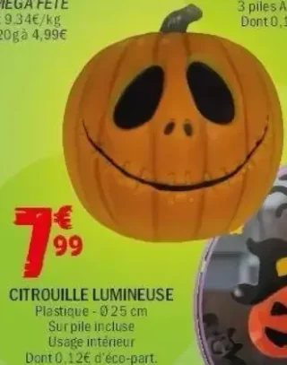 Citrouille Lumineuse
