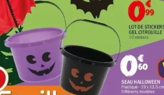 Seau Halloween