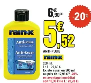 ANTI-PLUIE Rain-X