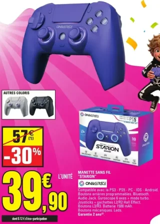 Manette sans fil "Starion" Oniverse