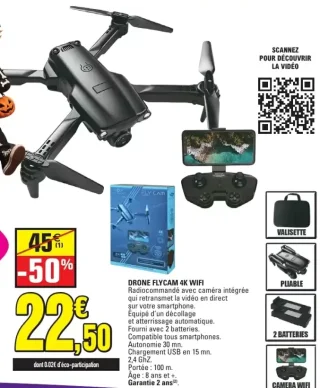 Drone Flycam 4K Wifi