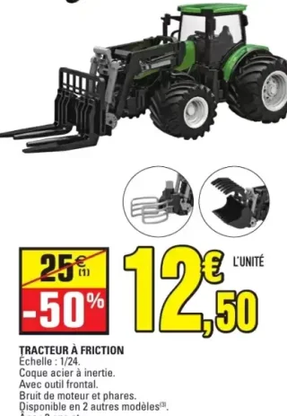 Tracteur à friction