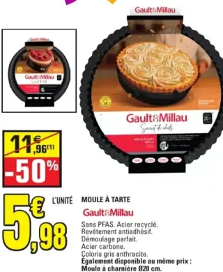 Moule à tarte Gault&Millau