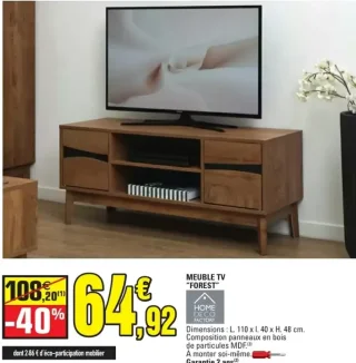 MEUBLE TV "FOREST"