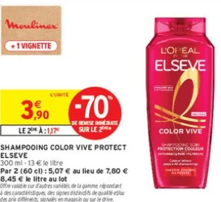 SHAMPOOING COLOR VIVE PROTECT ELSEVE