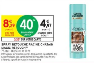 SPRAY RETOUCHE RACINE CHÂTAIN MAGIC RETOUCH L'ORÉAL