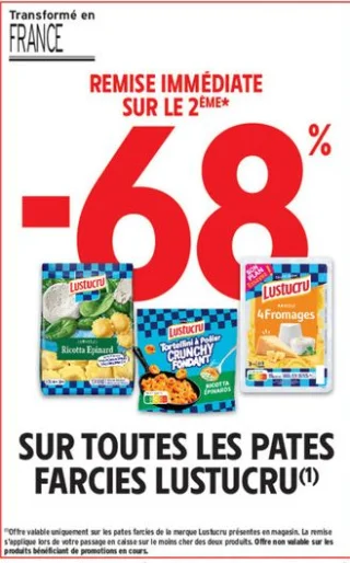 Toutes les pâtes farcies Lustucru