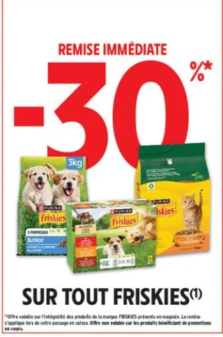 Produits pour animaux Friskies