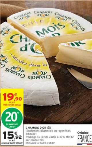 Fromage Chamois d'Or