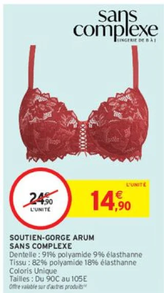Soutien-gorge Arum Sans Complexe